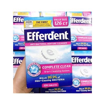 THUỐC NGÂM RĂNG GIẢ EFFERDENT