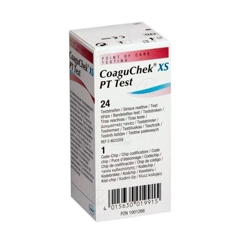 Que thử đông máu INR CoaguChek XS 6 que