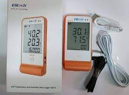Nhiệt ẩm kế tự ghi, Nhiệt kế tự ghi – Temperature & Humidity Data Logger