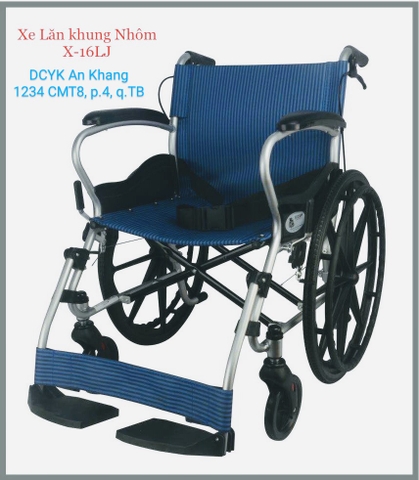 Xe lăn khung nhôm X-16LJ