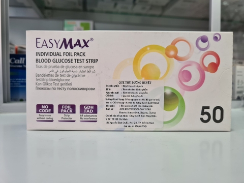 Que thử đường EASYMAX