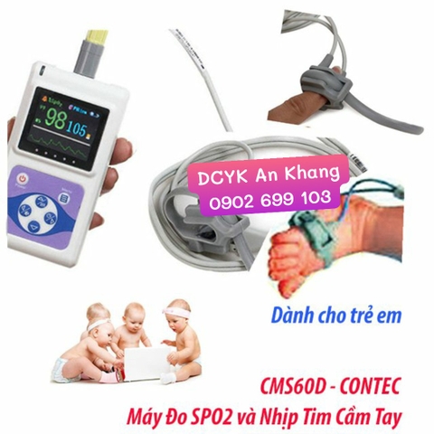 Máy Đo Spo2 Và Nhịp Tim Trẻ Em CONTEC