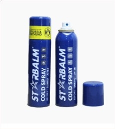 Chai xịt lạnh giảm đau sau chấn thương Starbalm Cold Spray (150ml)