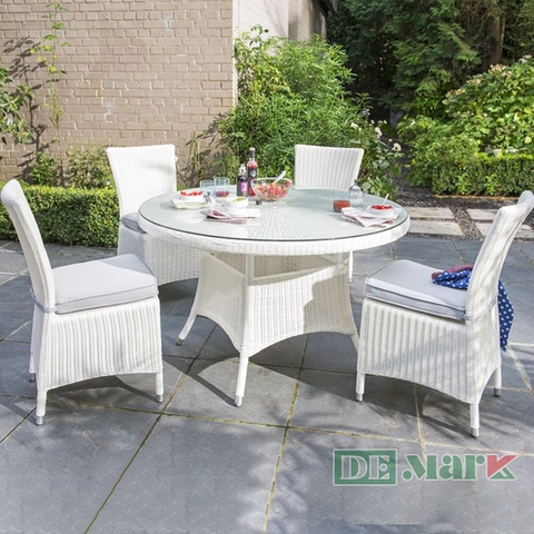 Bàn Ghế  Nhựa Giả Mây MT2A114