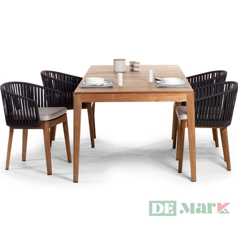 Bàn Ghế  Nhựa Giả Mây MT2A250