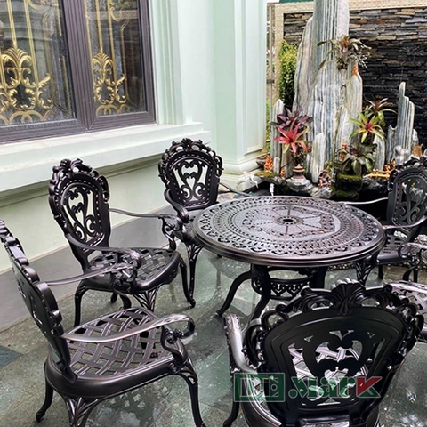 Bàn Ghế Sân Vườn Ngoài Trời DeNKTCĐ-D120