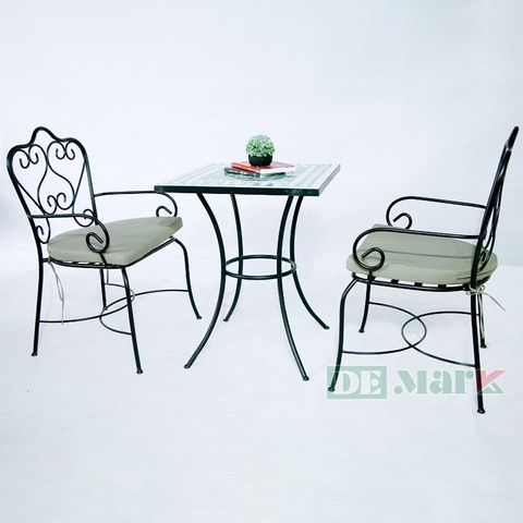Bàn Ghế Sắt Ngoài Trời BGS4004