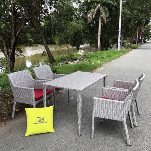 Bộ Bàn Ghế Giả Mây MT2A47