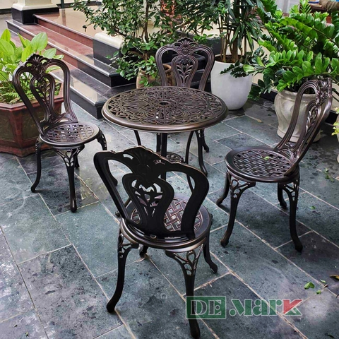 Bộ Bàn Ghế Sân Vườn DeNKD68-4G-MĐ