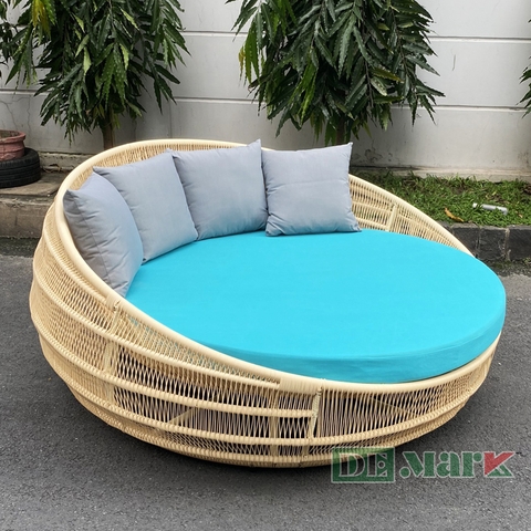 Ghế Hồ Bơi Nhựa Giả Mây MT4A41