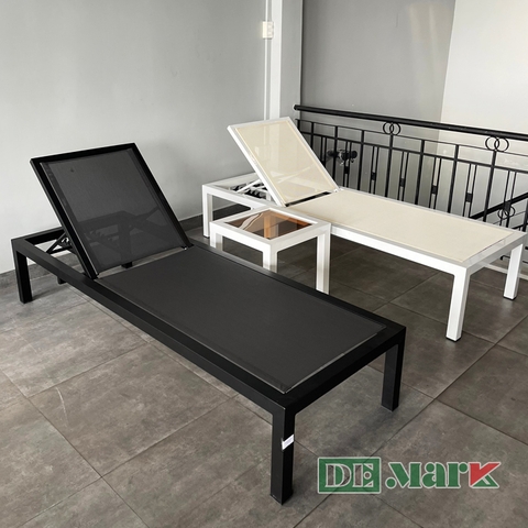 Ghế Hồ Bơi Lưới Textilene Khung Nhôm MT4A39