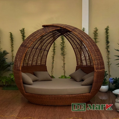 Ghế Hồ Bơi Mây Nhựa MT4A42