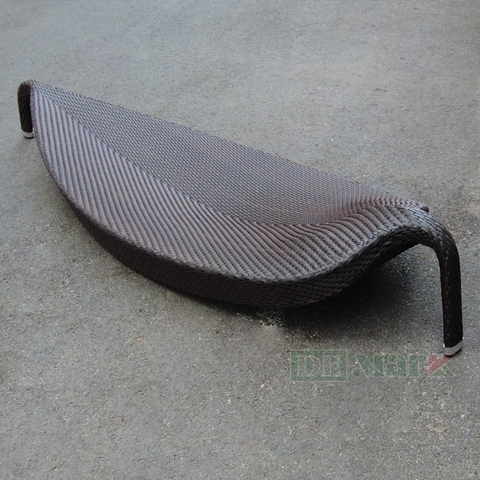 Giường Tắm Nắng Chiếc Lá Nhựa Giả Mây MT4056