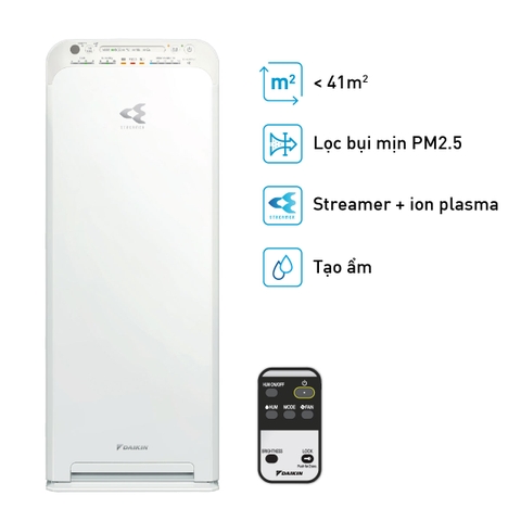 Máy lọc không khí tạo ẩm cao cấp DAIKIN MCK55TVM6