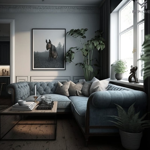 Ghế sofa góc nhỏ sự lựa chọn hoàn hảo cho không gian nhỏ