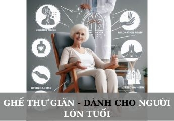 Ghế thư giãn dành cho người già, người cao tuổi - Giúp tốt cho sức khỏe