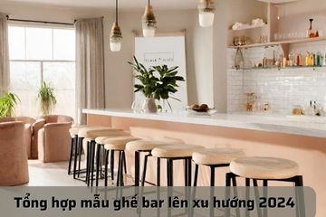 Tổng hợp mẫu ghế bar đẹp và hiện đại lên xu hướng 2024