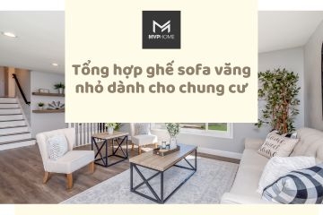 Mẫu ghế sofa văng nhỏ gọn phù hợp với chung cư 2023