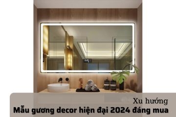 Top những mẫu gương decor hiện đại dành cho phòng ngủ