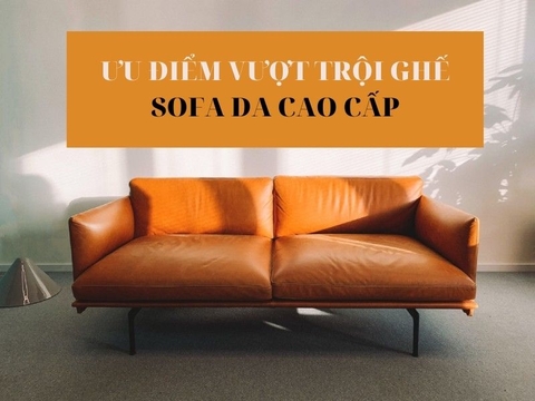 Những Ưu Điểm Vượt Trội Của Ghế Sofa Da Cao Cấp