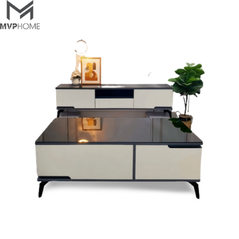 Bàn trà mặt kính BT005