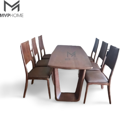 Bộ Bàn Ăn King ( Chân U)