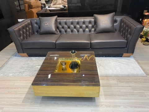 Bàn Trà LongHi Lord ( Bản Inox mạ PVD)