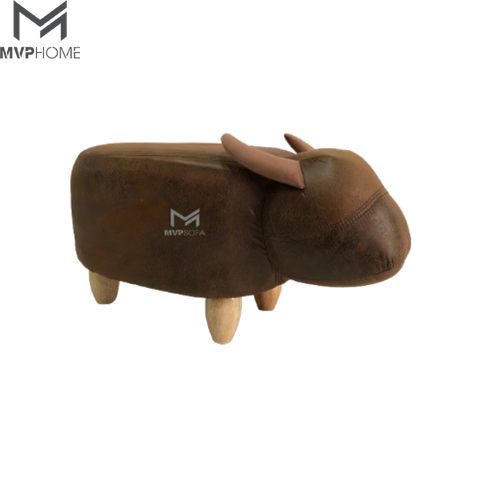 Ghế đôn thú bọc da hình động vật GDT