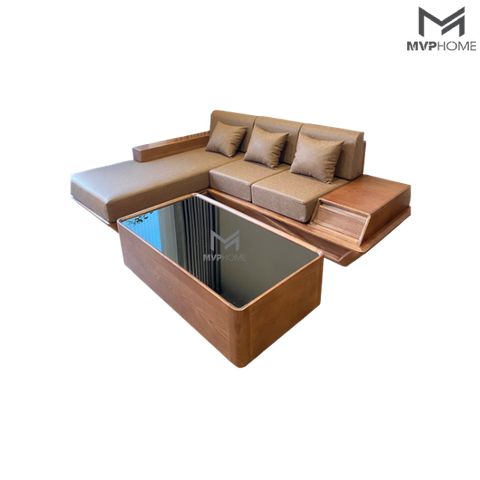 Sofa Gỗ Viking ( Chữ L )