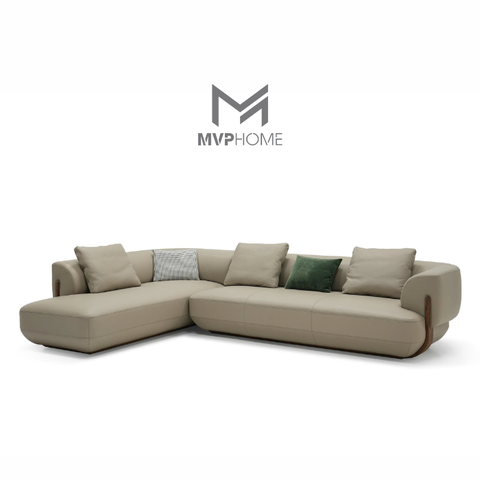 Sofa chữ L da thật - SF8060