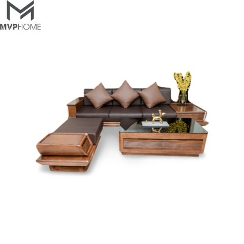 Sofa gỗ Viking (chữ I)