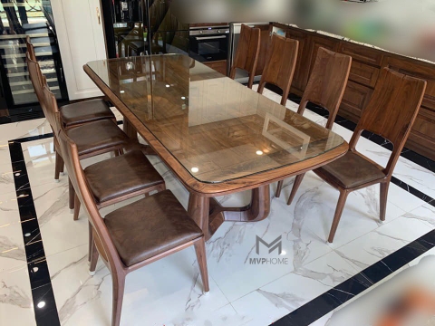 Bộ bàn ăn gỗ Grace