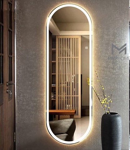 Top 3+ mẫu gương toàn thân đẹp nhất trong năm 2024 tại MVP HOME - Gương bỉ led oval