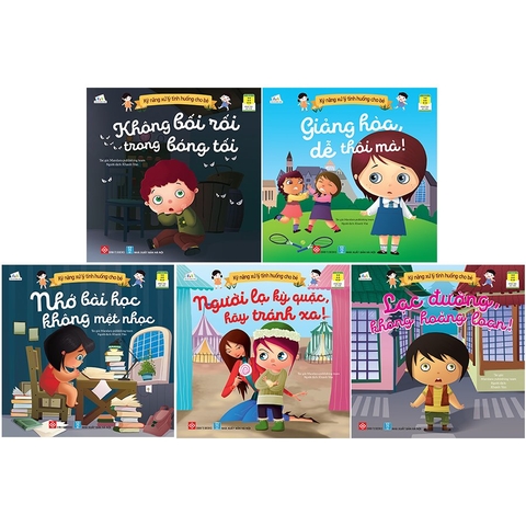 Combo Kỹ Năng Xử Lý Tình Huống Cho Bé 5T