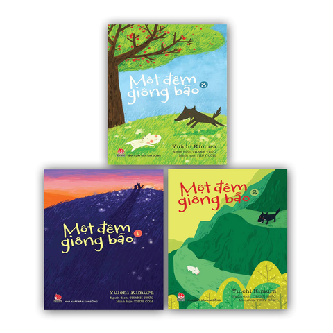 Sách - Combo Một đêm giông bão ( Tập 1+2+3 ) - Kim Đồng