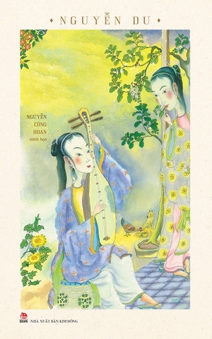 Sách Truyện Kiều (bìa cứng) của Đại thi hào Nguyễn Du - hoạ sĩ Nguyễn Công Hoan minh hoạ - NXB Kim Đồng