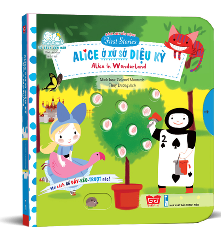 Sách chuyển động - First stories -  Alice in wonderland - Alice ở xứ sở diệu kỳ