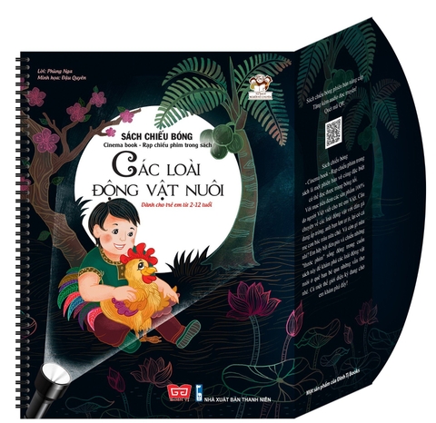 Các loài động vật nuôi - Sách chiếu bóng - Cinema book - Rạp chiếu phim trong sách