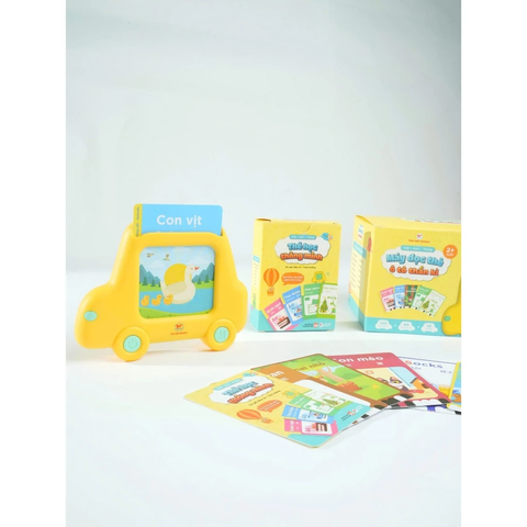 Máy đọc thẻ Ô Tô Thần Kì - ngôn ngữ Anh Việt Trung - chính hãng Tân Việt books