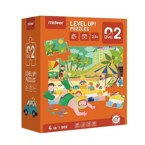 Đồ chơi ghép hình Mideer MD3102 cấp độ 2 ( Mẫu mới CT7020)