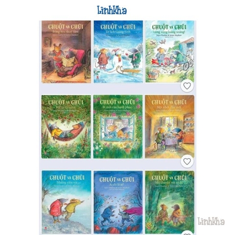 Trọn bộ 9 cuốn Chuột và Chũi - Kim Đồng
