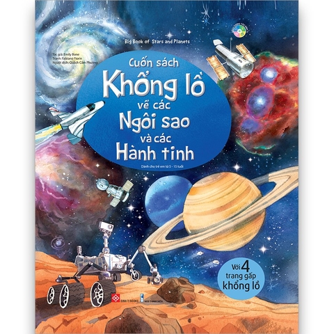 Cuốn sách khổng lồ về các ngôi sao và các hành tinh - Big book 168N - Đinh Tị