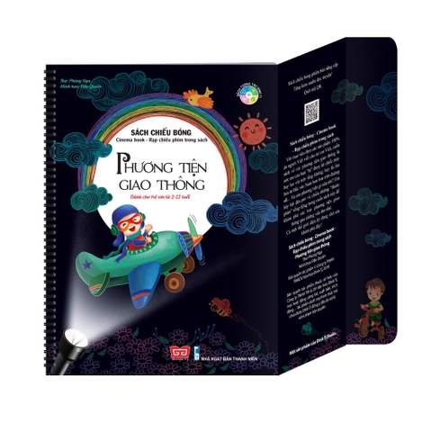 Phương tiện giao thông - Sách chiếu bóng - Cinema book - Rạp chiếu phim trong sách