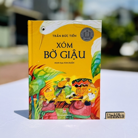 Sách Xóm Bờ Giậu (bìa cứng- đạt giải thưởng sách quốc gia 2019) Tác giả Trần Đức Tiến - NXB Kim Đồng