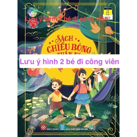 Sách chiếu bóng thần kỳ - Bé đi chơi công viên
