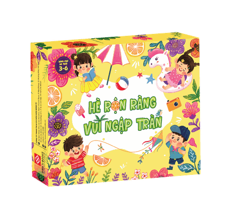 Hộp quà Hè Rộn Ràng Vui Ngập Tràn 3-6 tuổi
