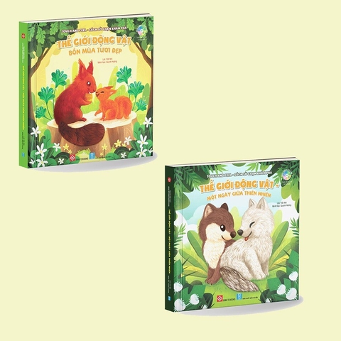 Combo 2 cuốn sách sờ chạm khám phá Đinh Tị