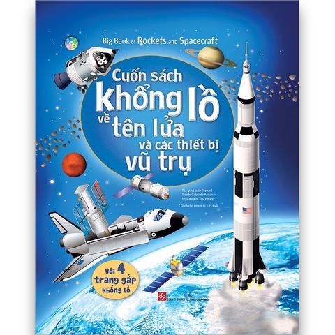 Cuốn sách khổng lồ về tên lửa và các thiết bị vũ trụ - Big book 168N - Đinh Tị