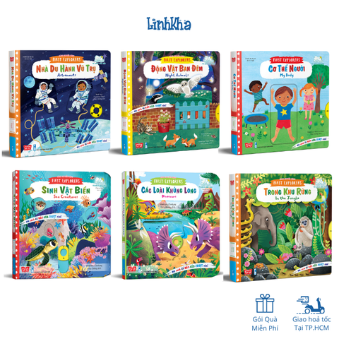 Combo trọn bộ 6 cuốn First Explorers Đinh Tị