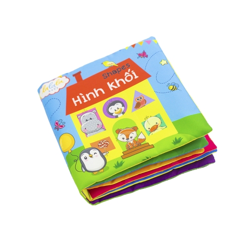 Sách vải chủ đề Hình khối
